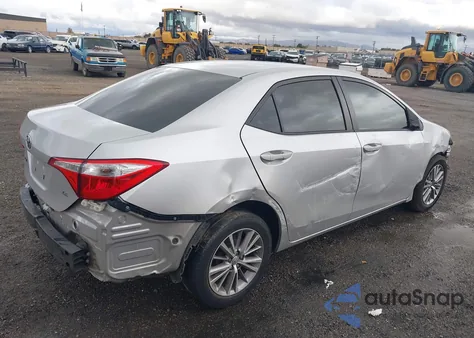 2015 Toyota Corolla Le Plus z USA, uszkodzony, nr VIN 5YFBURHE0FP231545